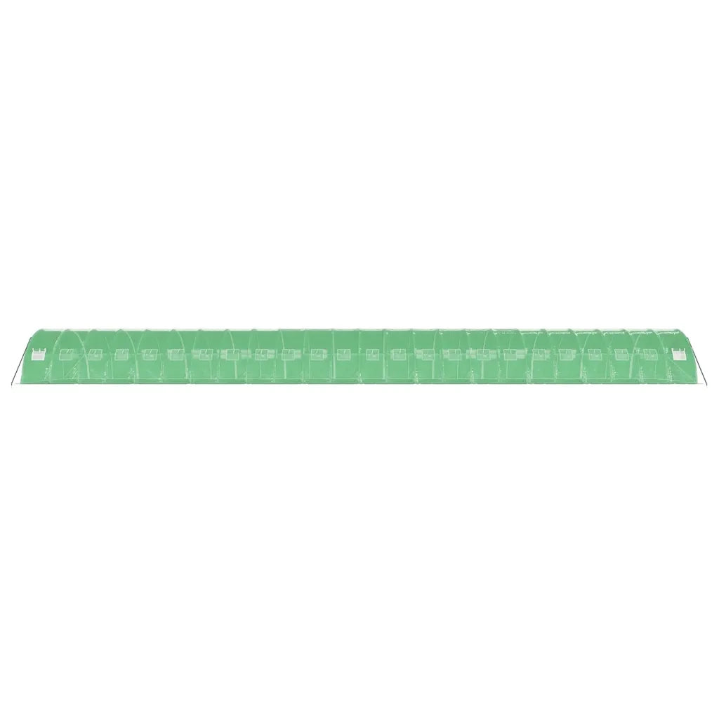 Serra con Telaio in Acciaio Verde 96 m² 24x4x2 m 3188071