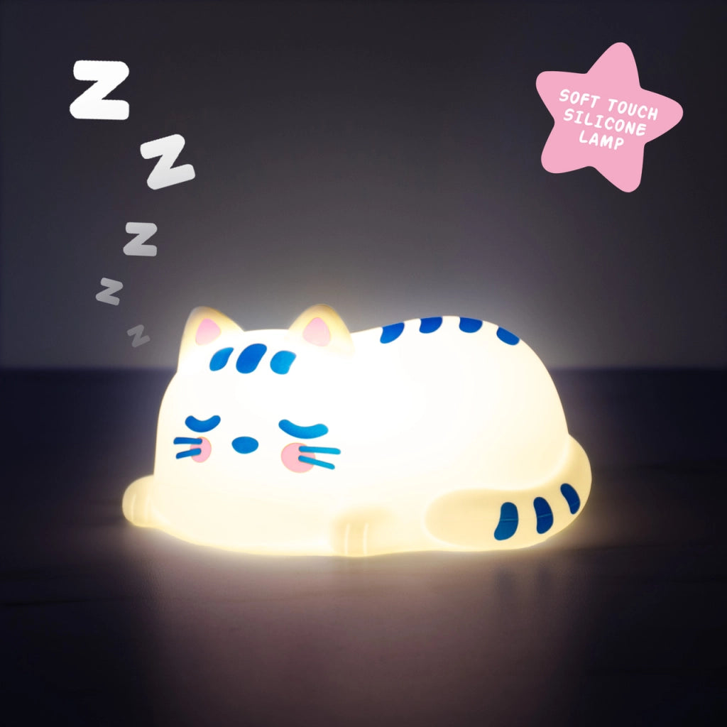 MAGS Cat Nap Lamp with Sound  Lampada LED Gatto con Suono Rilassante