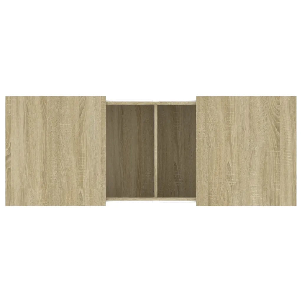 Tavolino da Salotto Rovere Sonoma 100x55x40cm Legno Multistrato 840872