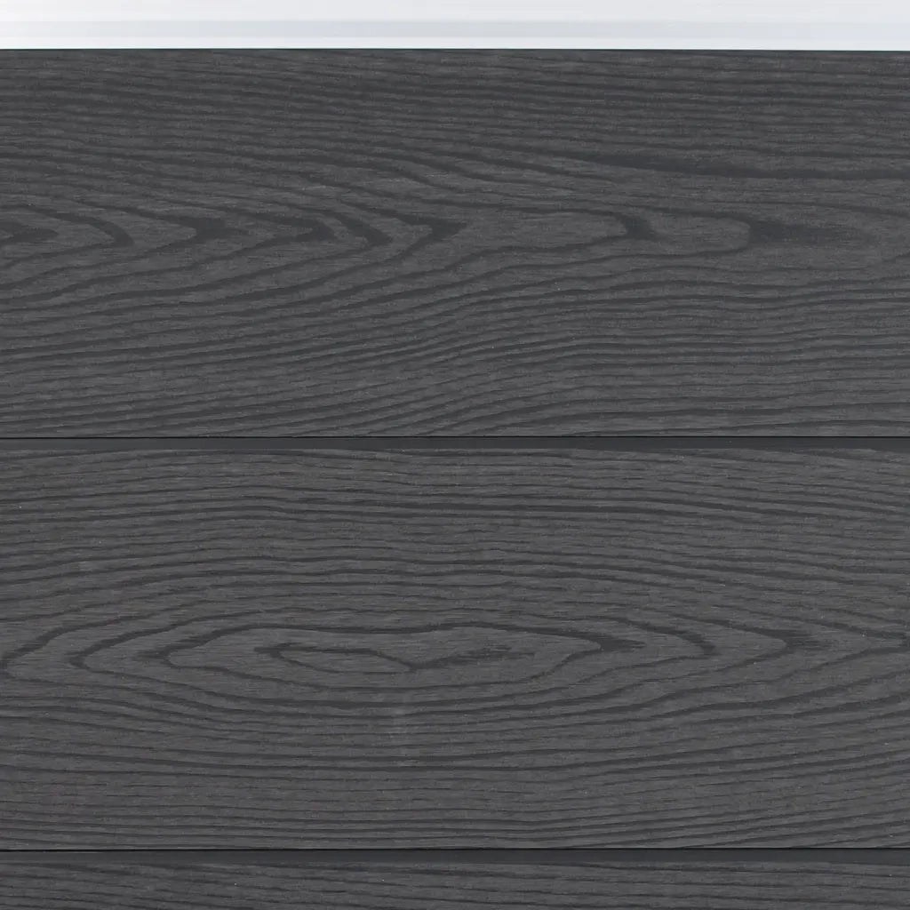 Set Pannello di Recinzione Grigio 872x186 cm in WPC 3211835