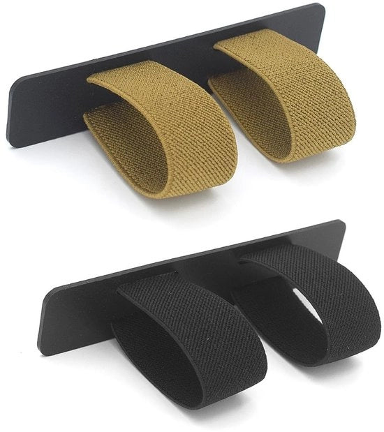 Bevestigamenti per Borse Universali - Cinture Esterne Elastiche - Accessori Esterni - 2 Pezzi - Sostenibili - Piattaforma Stabile - Cinture per Borse