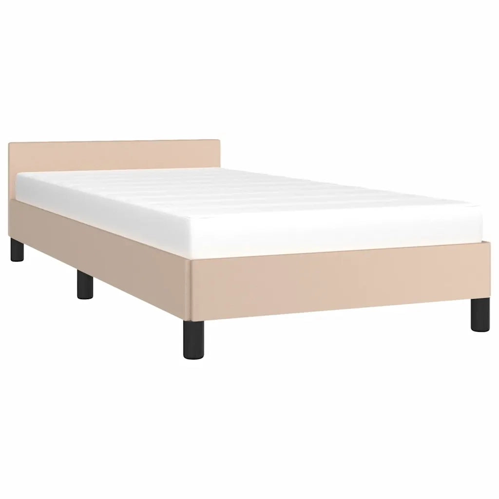 Giroletto con Testiera Cappuccino 80x200 cm in Similpelle cod mxl 58713