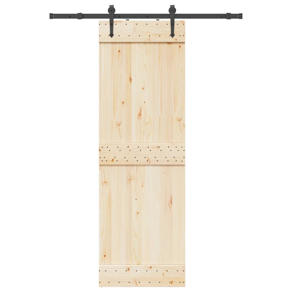 Kit di Binari per Porte Scorrevoli 152,5 cm Acciaio Nero CFW4459490