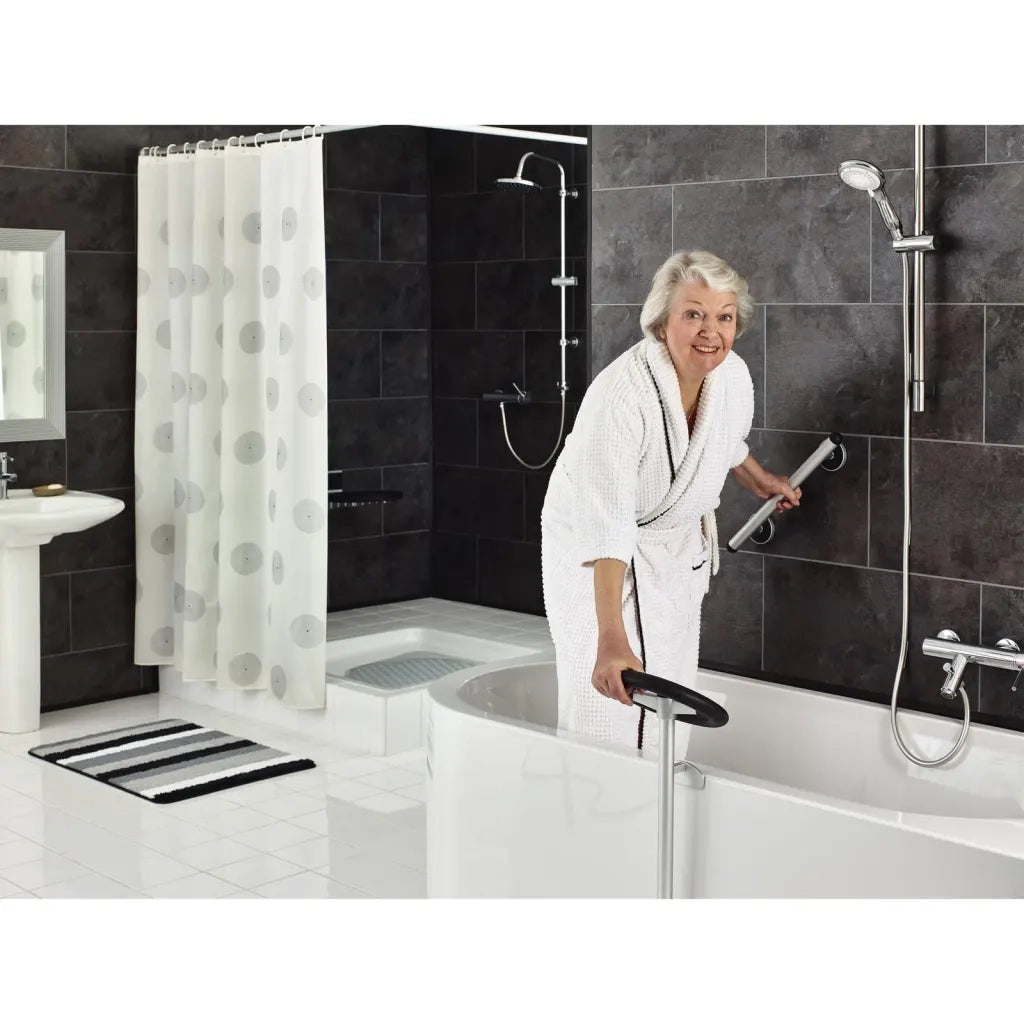 RIDDER Barra di Sicurezza Premium 45 cm Alluminio Argento cod mxl 130402