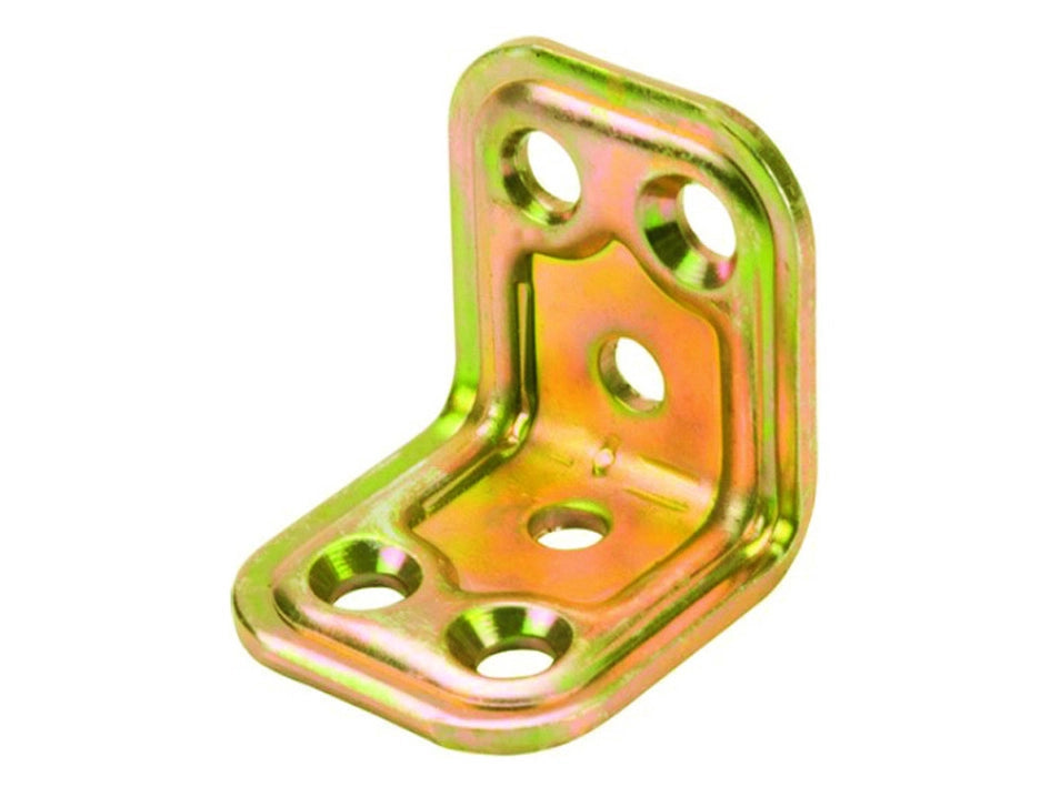 PIASTRA DI GIUNZIONE PESANTE AD ANGOLO MM.30 ART.749- - mm.30x30x30 - spessore mm.2,2 - 100 pezzi ALDEGHI