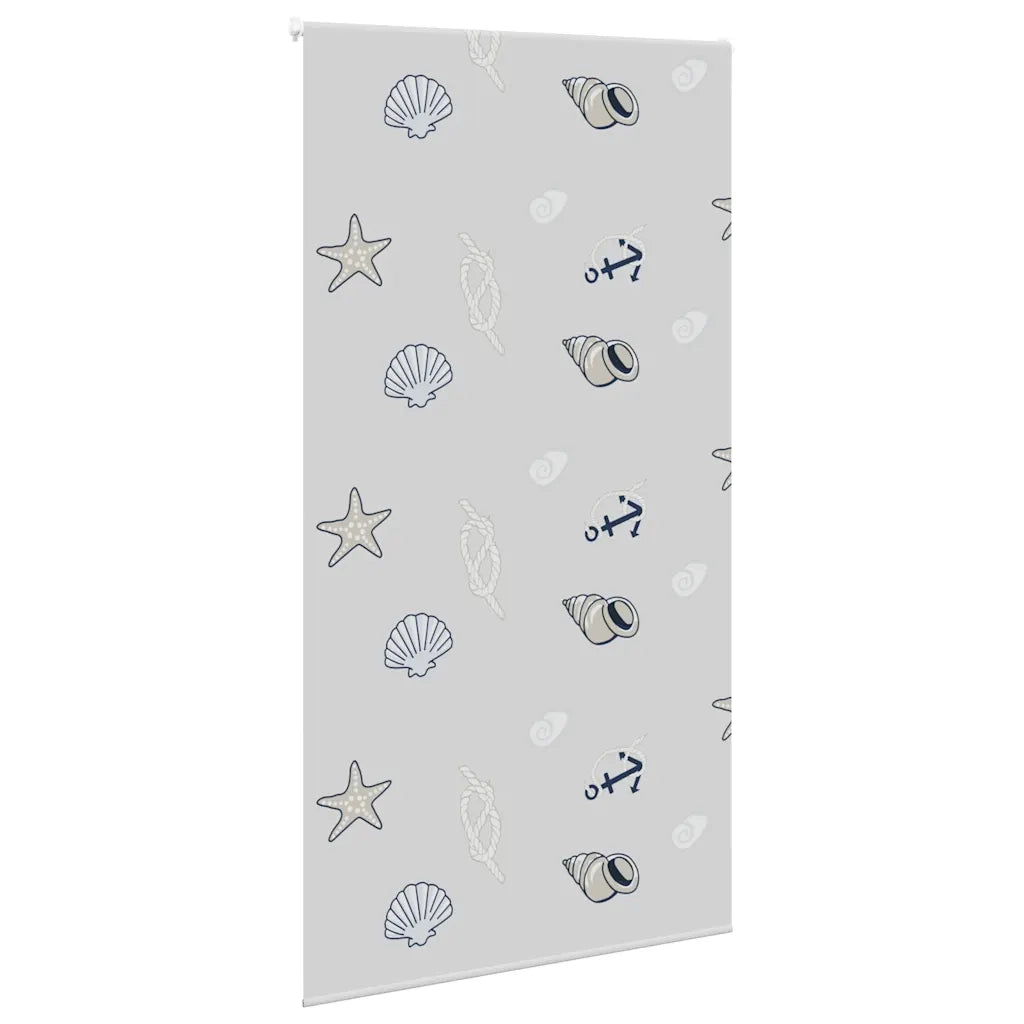vidaXL Tenda a Rullo Doccia 130x240 cm Larghezza Tessuto 126 cm