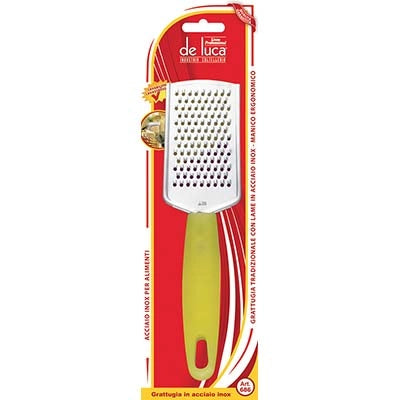 GRATTUGIA PROFESSIONAL DE LUCA - ACCIAIO INOX/PLT- 6 pezzi