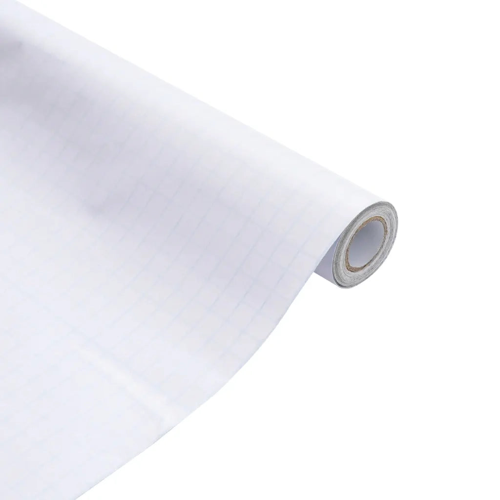 Pellicola per Finestra Smerigliata Bianca 90x2000 cm PVC 155748
