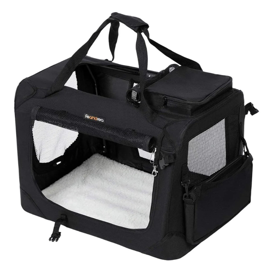 Borsa trasportino per cani taglia XXL nera 12_0001251