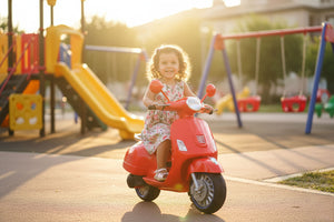 Scooter Elettrico per Bambini Happy 12V Rosso