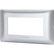 PLACCA COPRIFRUTTI ABM - ARGENTO POSTI 4 MM 140X85- 8 pezzi