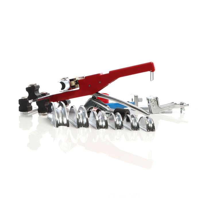 Curvatubi manuale 90° per piegare tubi da Ø6-22mm in acciaio, alluminio o rame