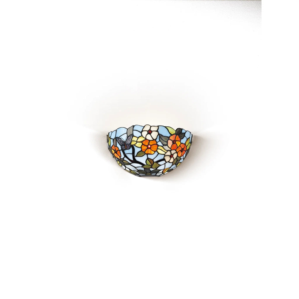 Applique Tiffany Vetro Multicolor 1 Luce E27