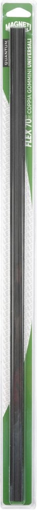 "Magneti Marelli Coppia di gommini tergicristallo auto Flex 70cm - 28"" universali"
