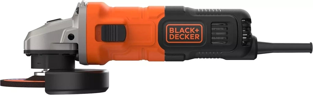 SMERIGLIATRICE ANGOLARE 710W – 115MM – Velocità 12000 giri/min, BLACK&DECKER
