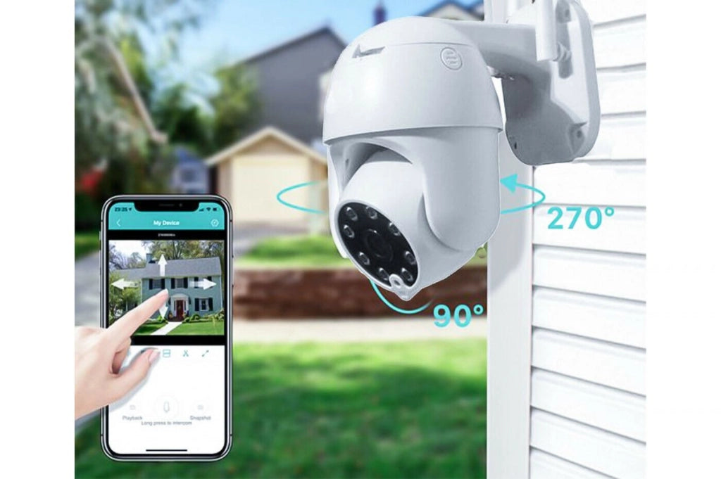 Telecamera wifi ip ptz Jortan motorizzata 1080P camera ptz 2MP visione notturna sd