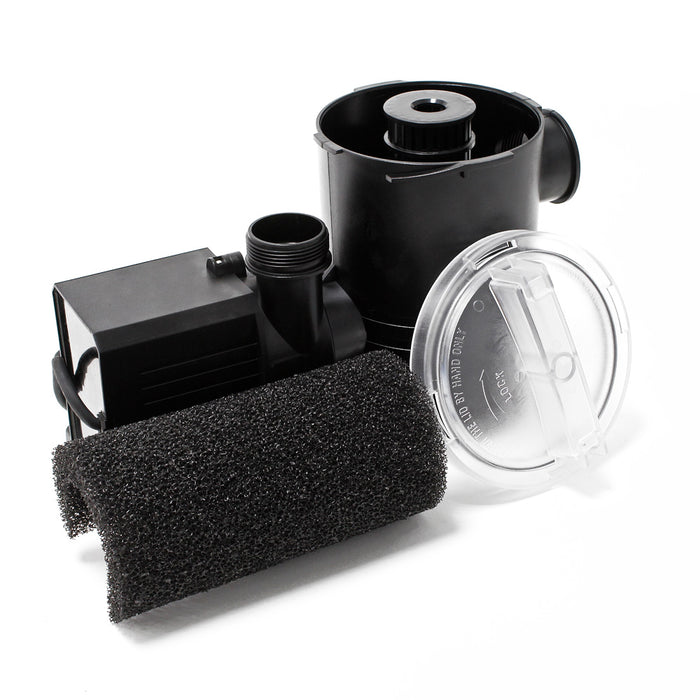 CPP-14000F Pompa di ricircolo acqua piscina fontana 8500 l/h 120 W, Pompa di circolazione