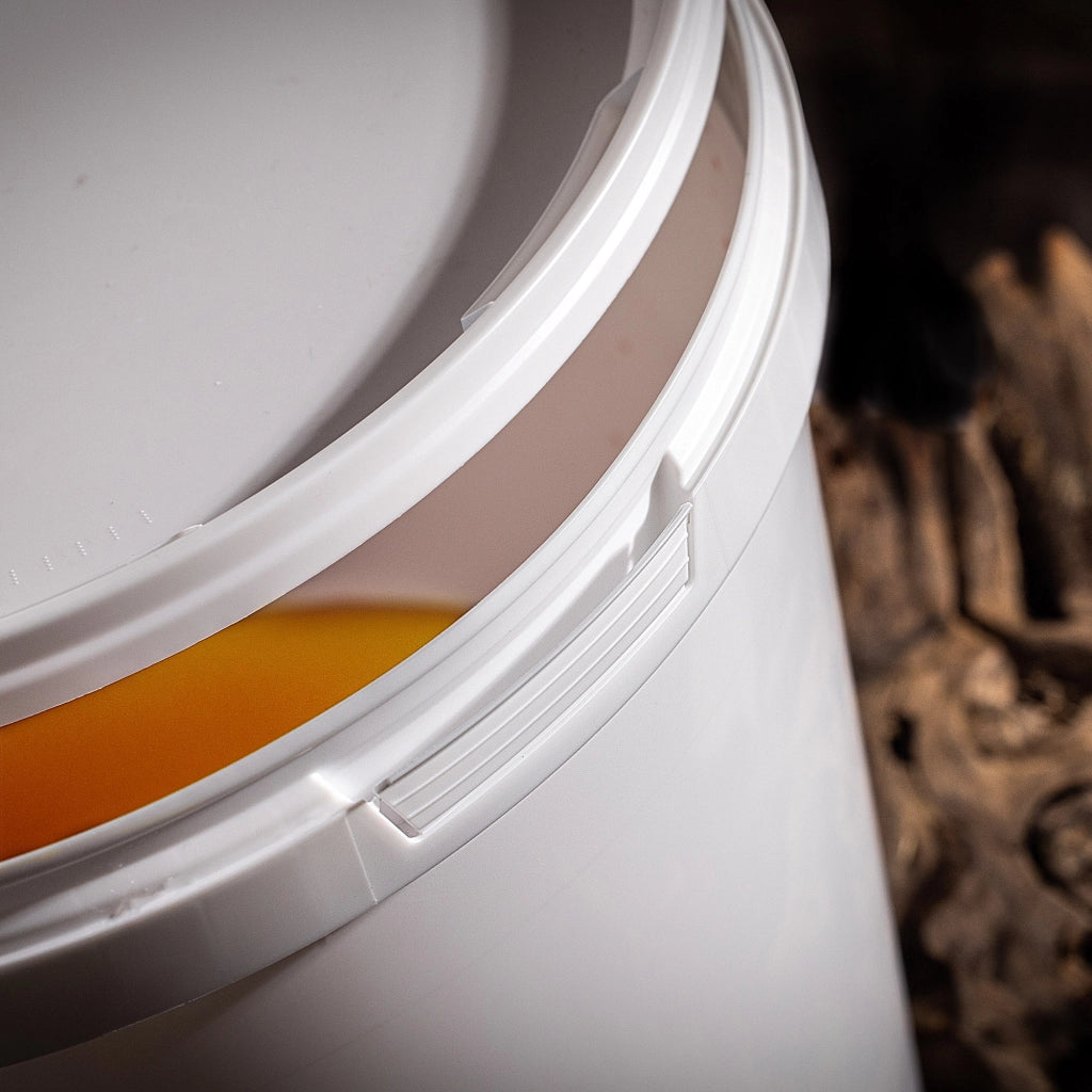 Contenitore per fermentazione KADAX da 33 litri, secchio per vino, liquori e birra con coperchio, fermentatore