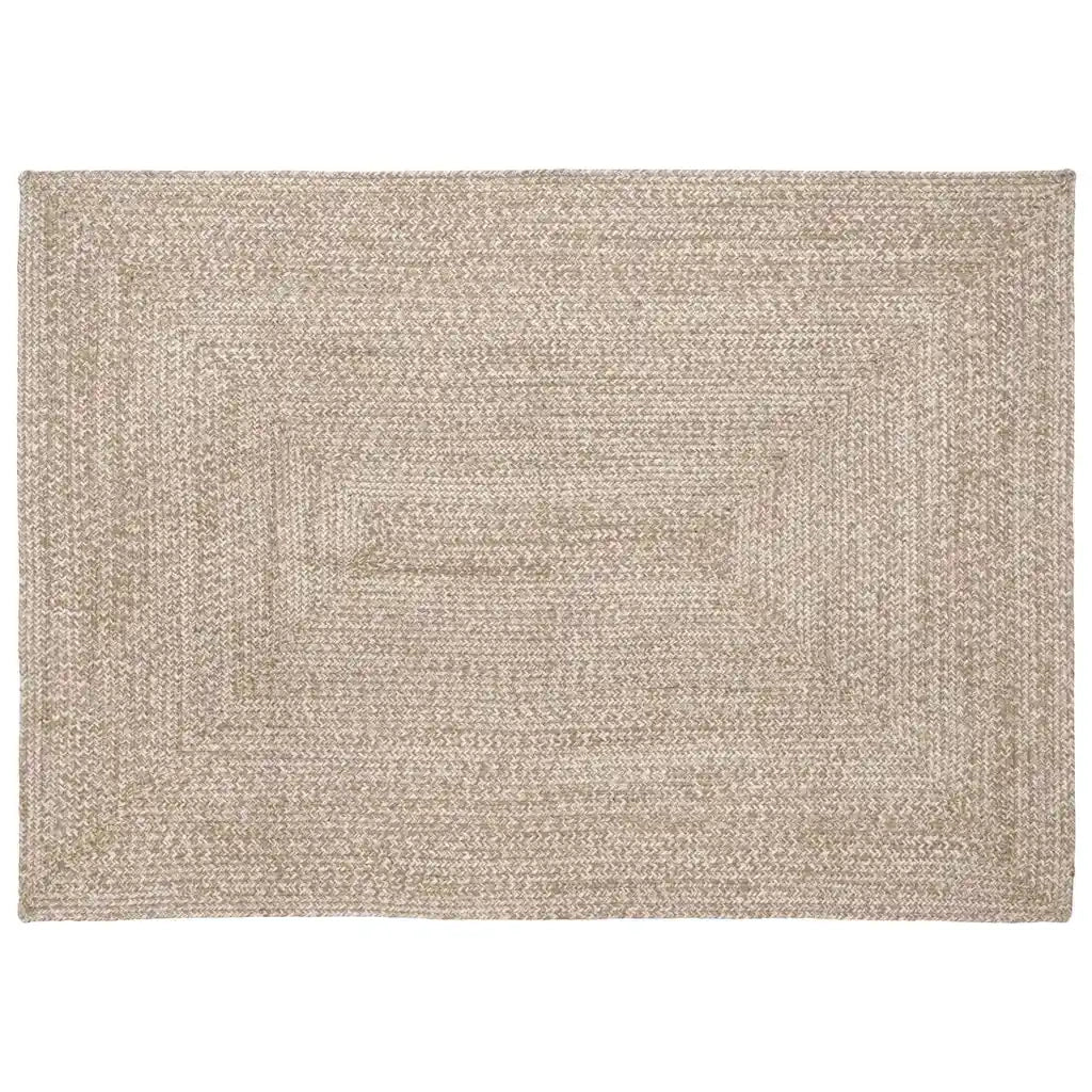 Tappeti per area Naturale e Bianco 120 x 170 cm Juta 42010478