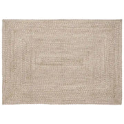 Tappeti per area Naturale e Bianco 120 x 170 cm Juta 42010478