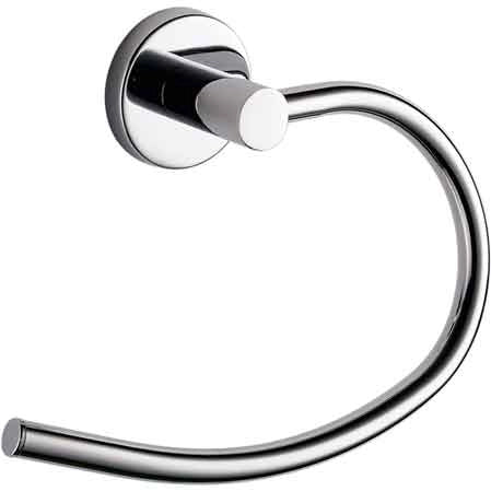 PORTASALVIETTE AD ANELLO 'FELCE' Cromato - GEDY