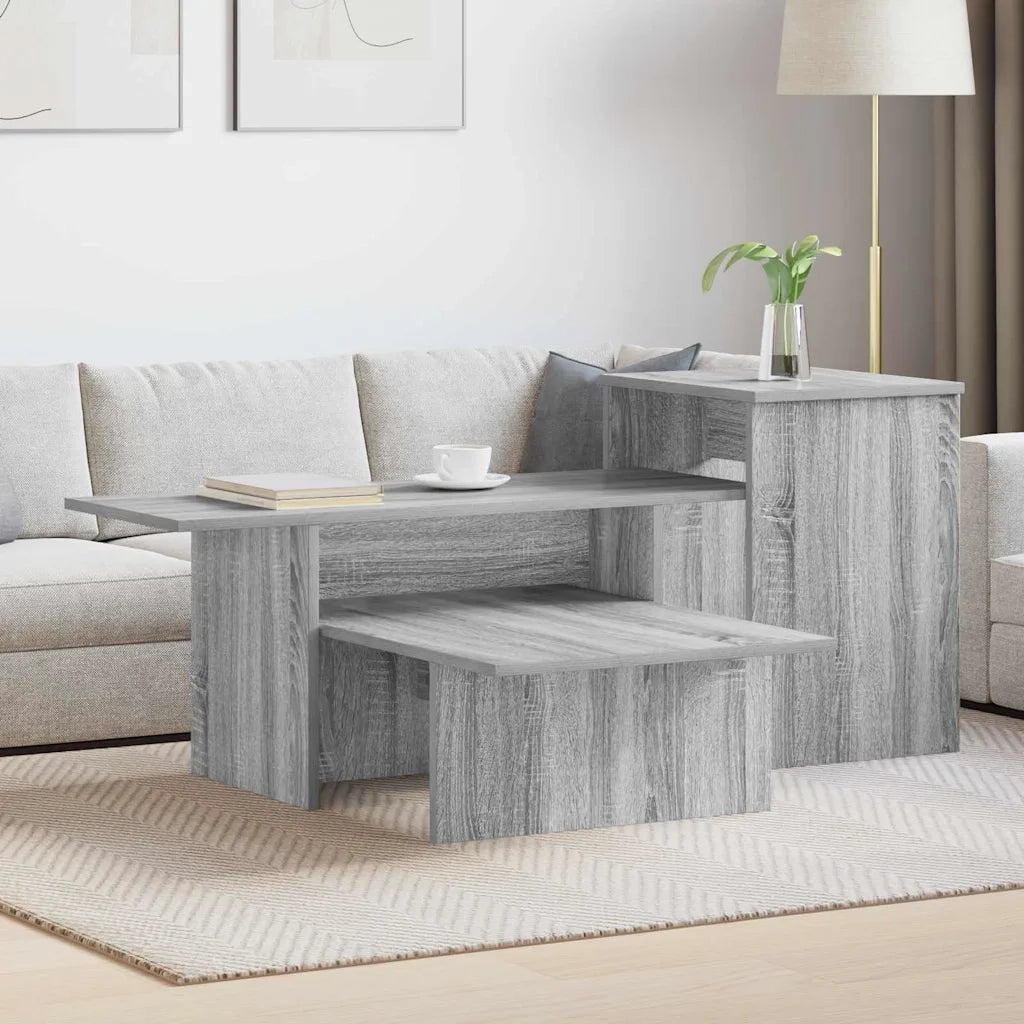 Tavolo consolle Grigio Sonoma 91,5 x 35 x 38,5 cm 891165
