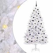 Albero di Natale | Decorazioni natalizie Artificiale con Rami Pieghevoli Bianco 240 cm