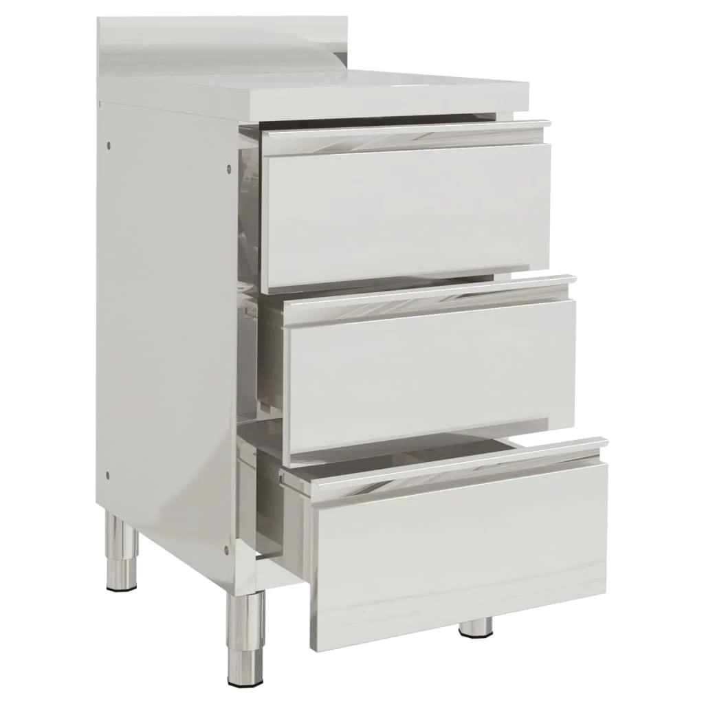 Lto di 2 mobili da cucina 96 cm acciaio inox commerciale 02_0000006