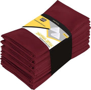 Pacchetto da 12 pezzi di tovaglioli in cotone 45 x 45 cm - stile Bourgognone.