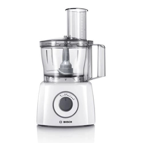 Bosch MCM3100W MultiTalent 3 Robot da cucina multifunzione 800 W ciotola 2,3 L 2 velocita' turbo accessori inclusi colore Bianco