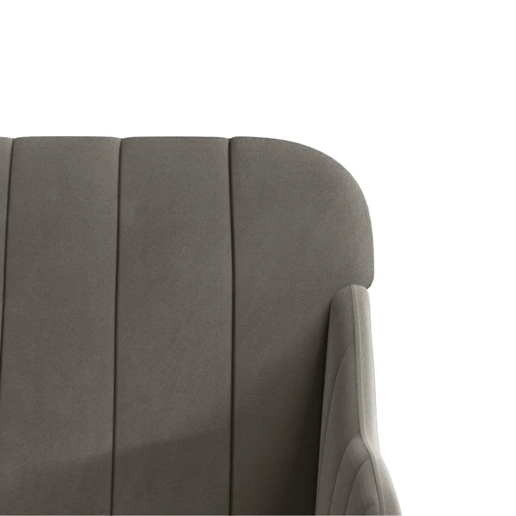 Panca Grigio Scuro 110x76x80 cm in Velluto CFW8581194