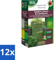 Materia di Cottura per Taxus e Conifere - Forte Crescita e Foglie Azzurre - 4 kg (40 m²) - Pacchetto Economico - 12 pezzi