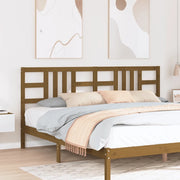 Testiera per Letto Miele 206x4x100 cm in Legno Massello di Pino cod mxl 31840
