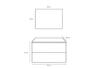 Mobile Bagno Sospeso 81cm TFT Luna Sherwood Naturale