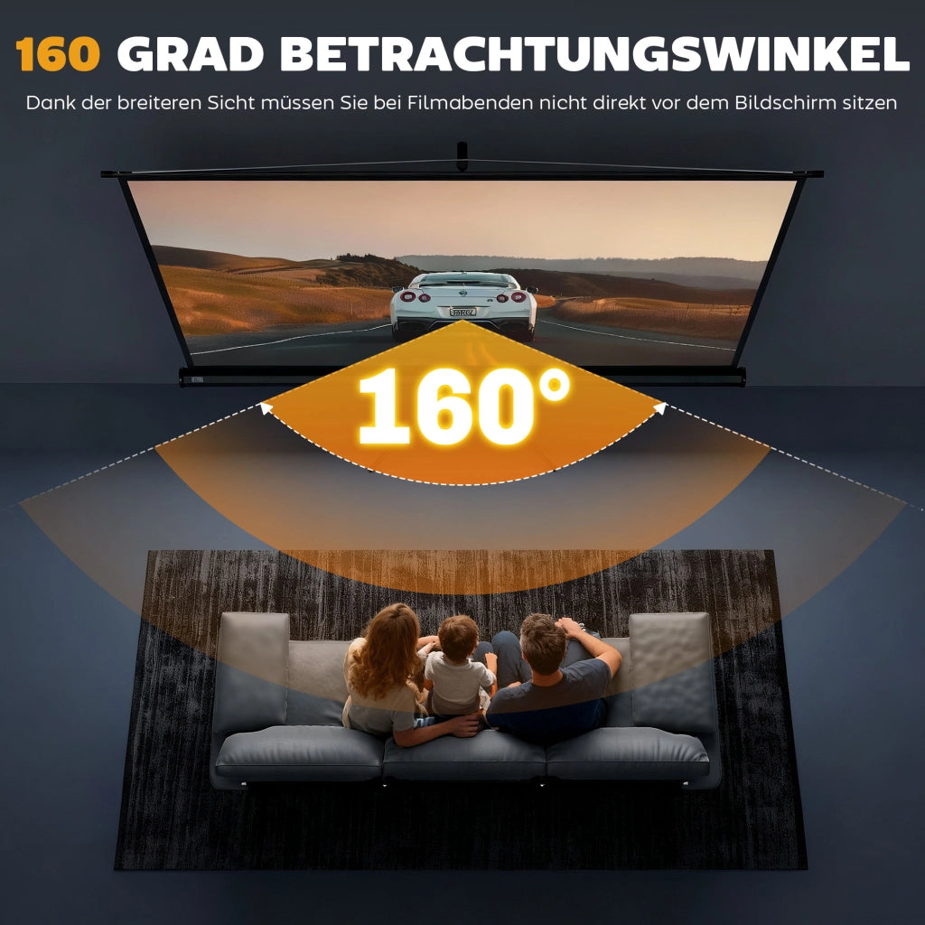 Schermo per Proiettore con Treppiede ¨C Xylo ¨C 221x124cm 100" 16:9 HD 4K