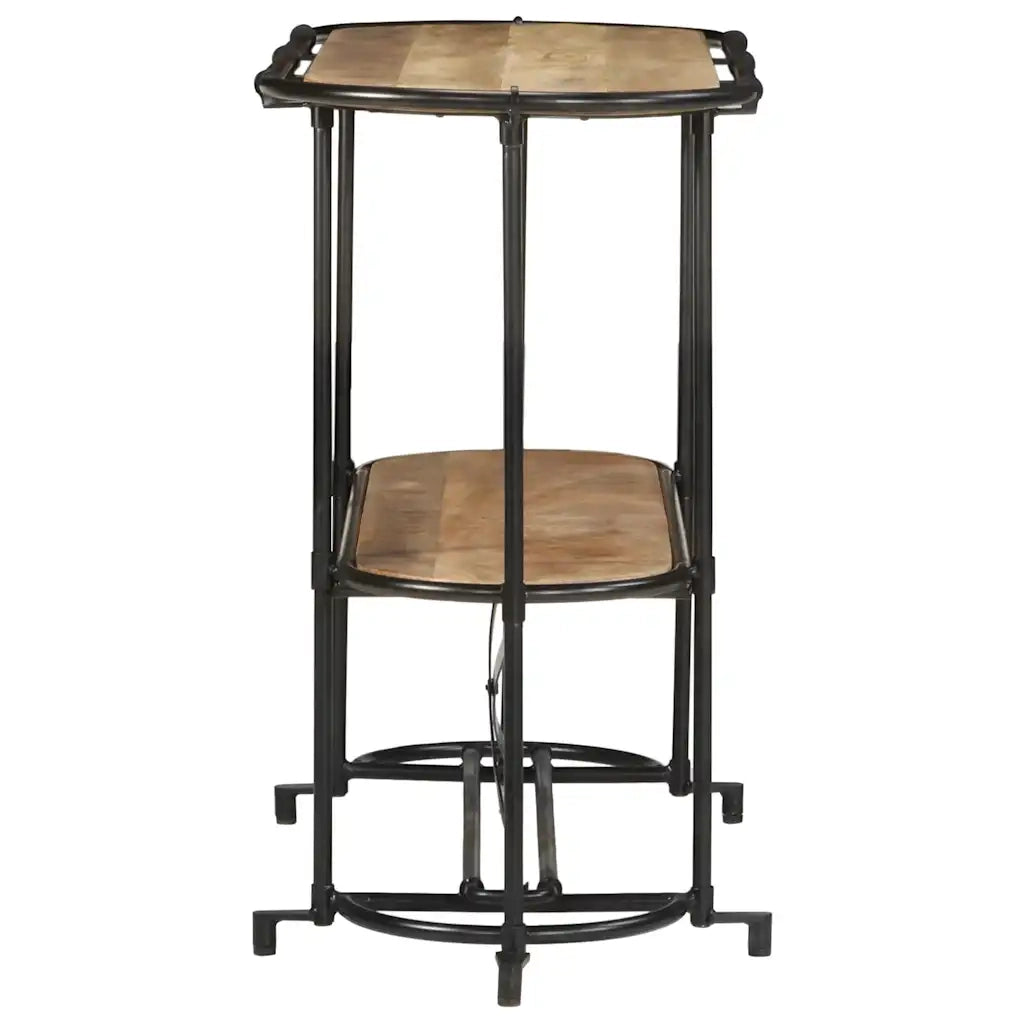 Tavolo Consolle 110x42x76 cm in Legno Massello Grezzo di Mango 4013500
