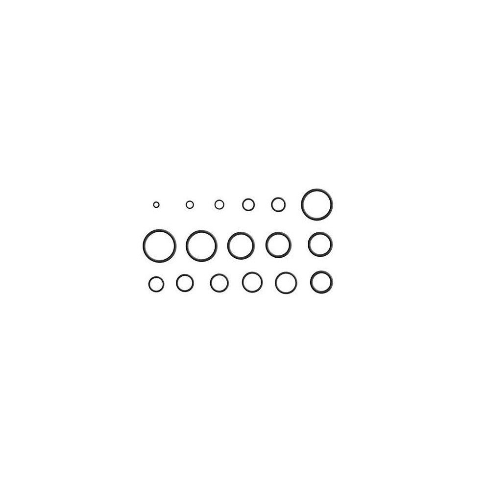 Trade Shop - Guarnizioni In Gomma 222pz Varie Misure Assortimento Guarnizione - Oring - -