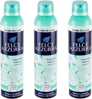 SET 3 FELCE AZZURRA ARIA DI CASA MUSCHIO BIANCO SPRAY 250ML