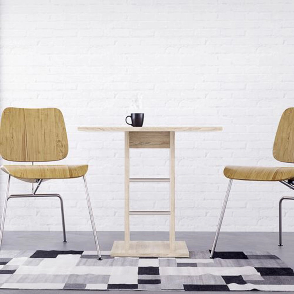 Livala, Tavolo Fisso 4 Posti, 76x76x74h cm Marrone Rovere