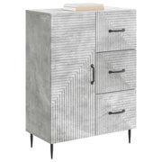 Credenza | Madia | Buffet da pranzo | Armadio da pranzo con cassetto Grigio Cemento 66 x 34,5 x 89,5 cm