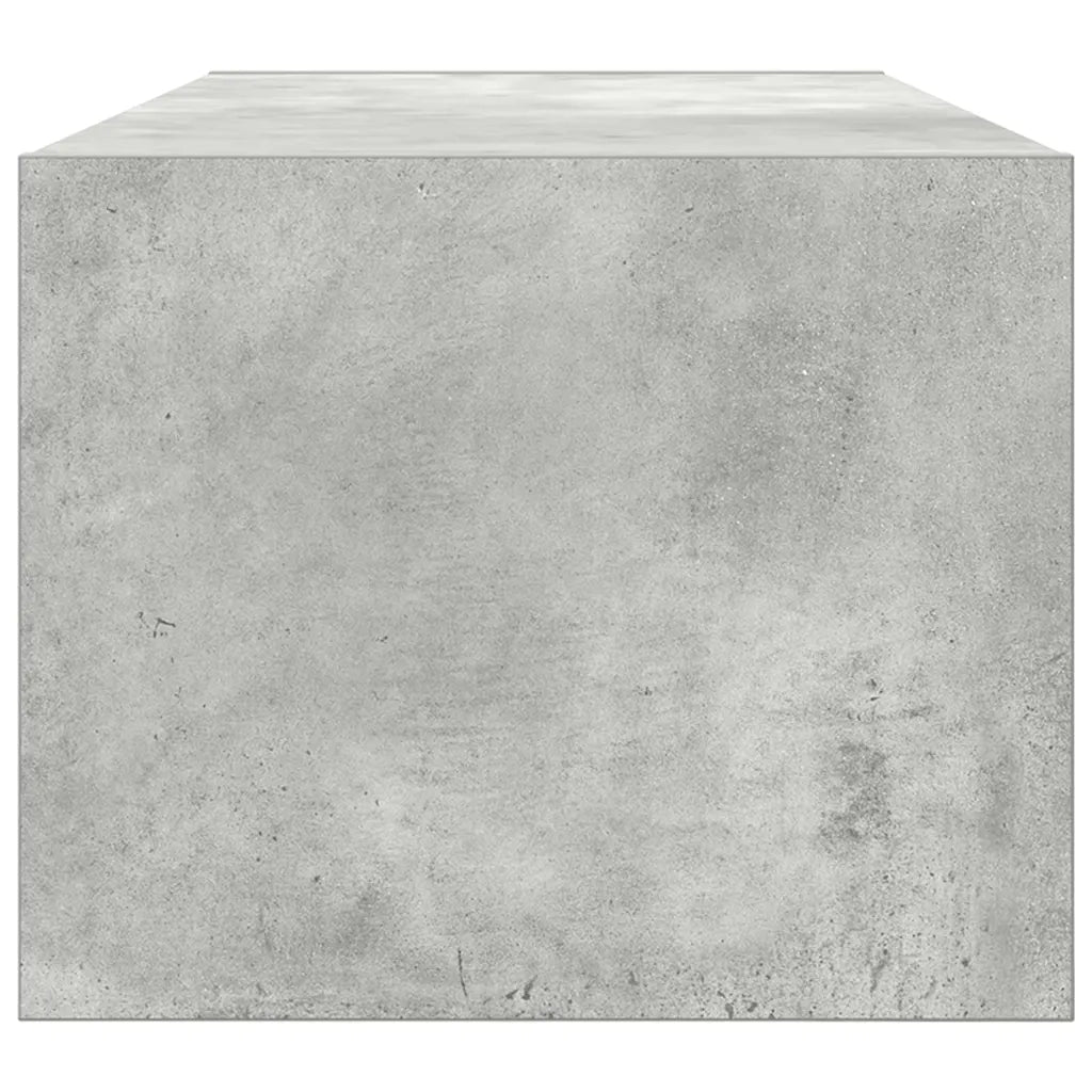 Mobile per TV Grigio Cemento 80x31x25,5 cm Legno Multistrato