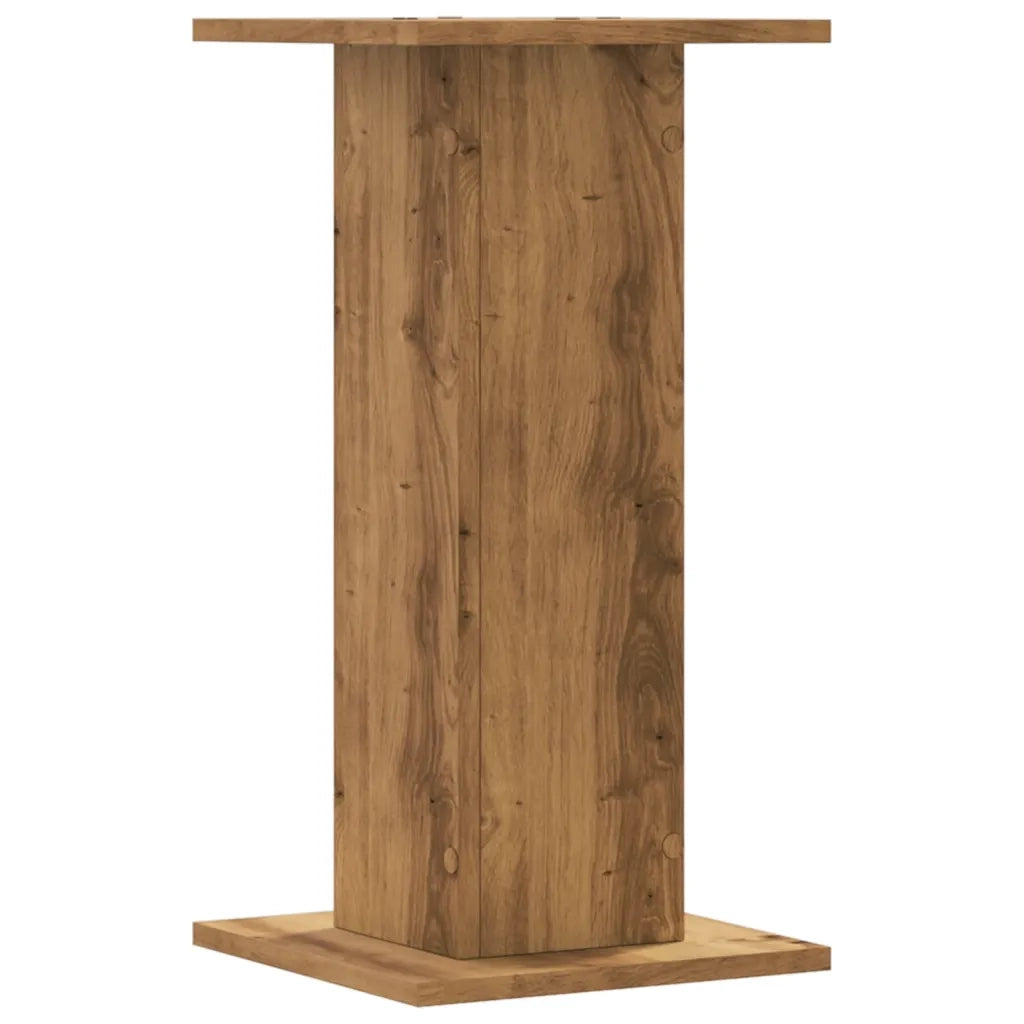 vidaXL Supporti Piante 2 pz Rovere Artigianale 30x30x60 cm Truciolato