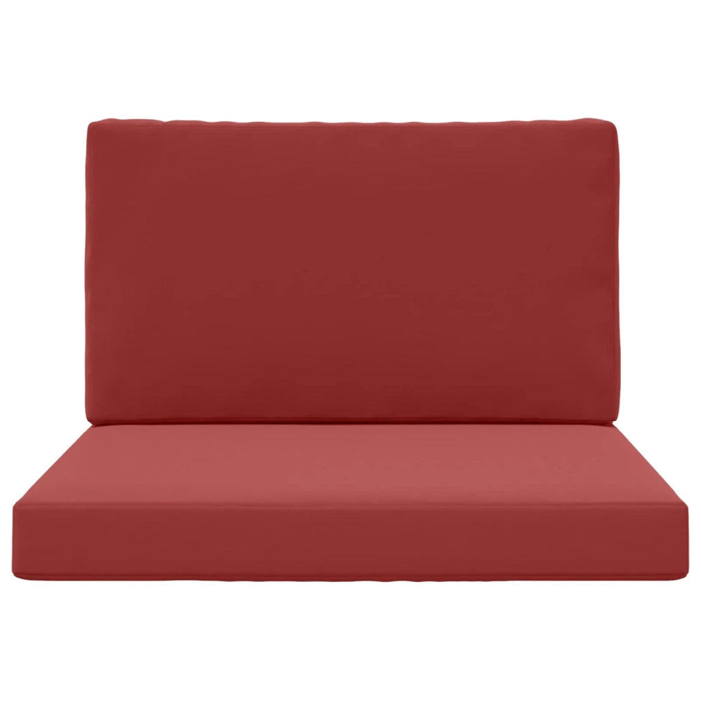 Cuscino per divano da esterno 2 pcs Rosso vino Poliestere 900838