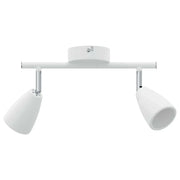 Faretto da soffitto Bianco 25.5 x 8 x 16 cm Metallo CFW5651012