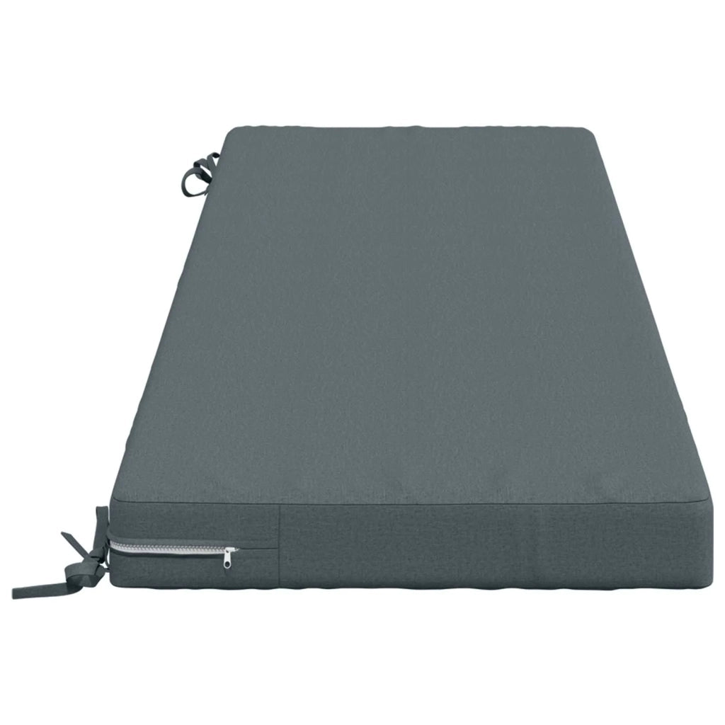 Cuscini per Panchina a 2 Pezzi SOEST 2 pz 100% Poliestere Blu 950251