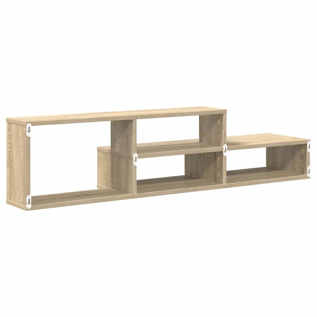 Supporto per TV aparete-Mensole a Muro 120x25x28,5cm Legno multistrato 885677