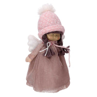 Angelo tessuto rosa cm 17x13xh28