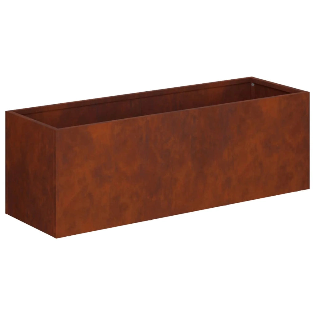 Vaso da giardino Ruggine 60 x 20 x 20 cm Acciaio Corten 8005160
