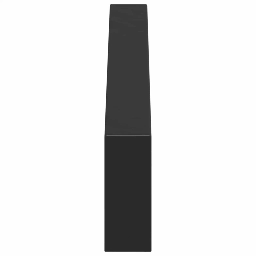 Piedini per mobili 12 pz Nero 481 x 40,5 x 100 mm Ferro CFW1489657