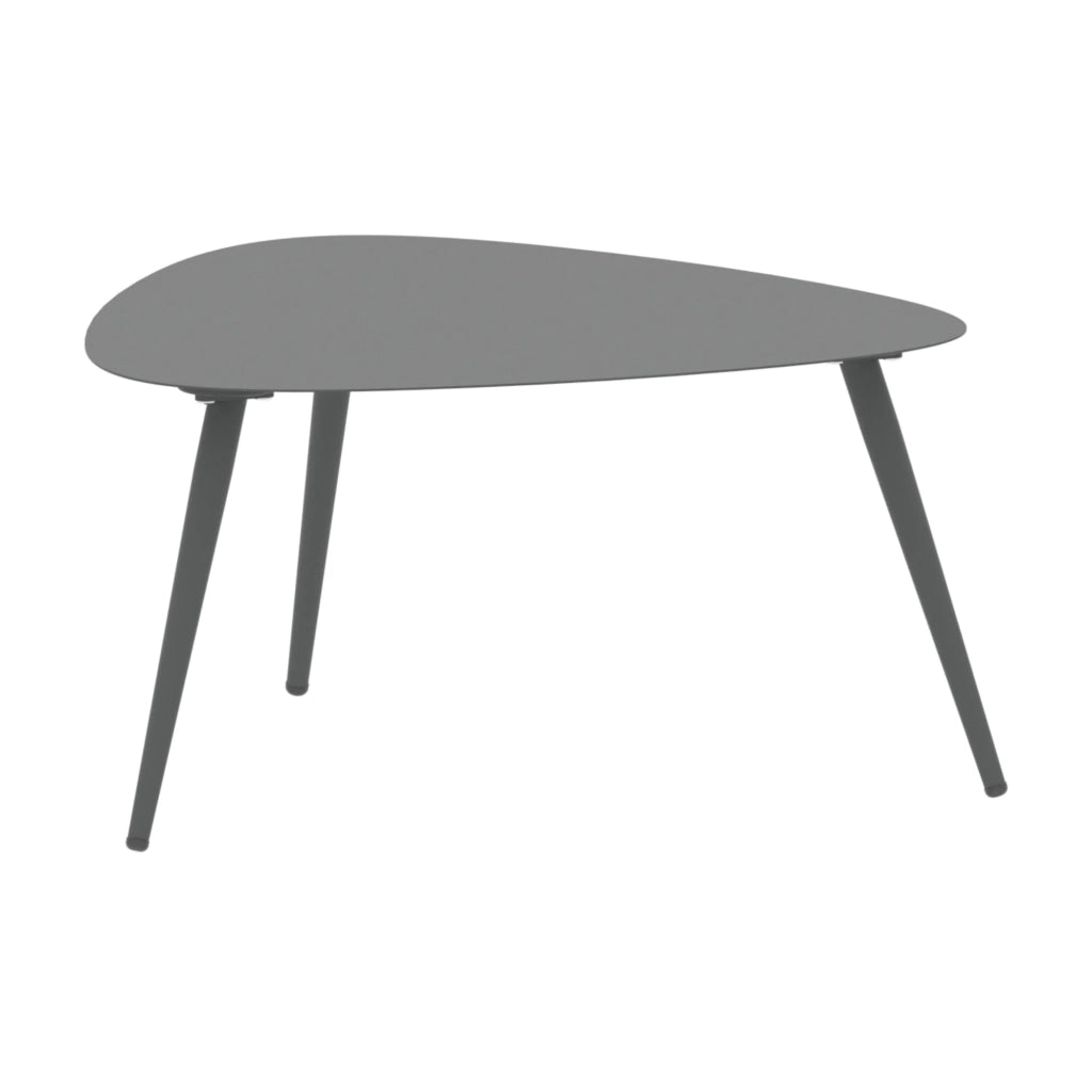 Set di 2 tavolini da caffè impilabili grigio antracite 03_0009700